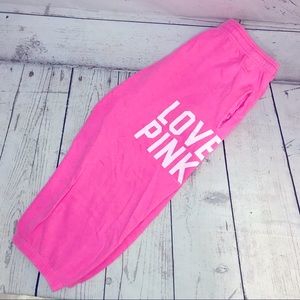 PINK Victoria’s Secret Cropped Campus Pants